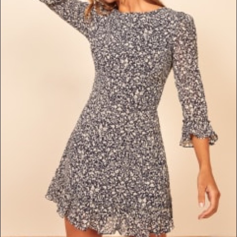 New Reformation Doutzen Mini Dress